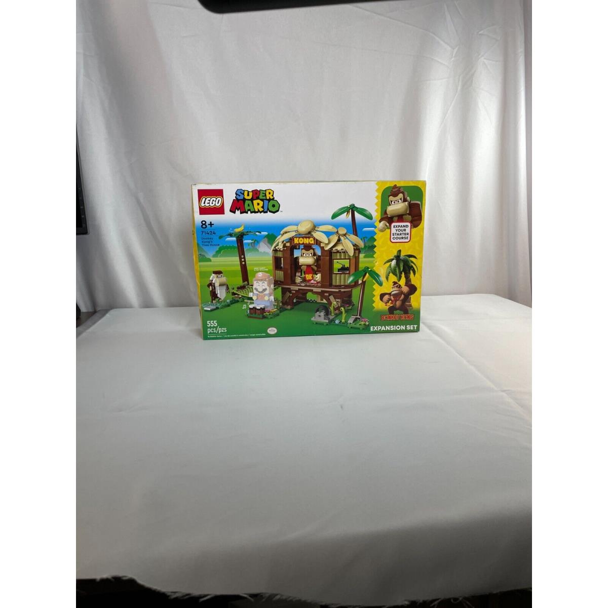 Lego 71424 Super Mario Donkey Kong`s Tree House Expansion Set Ages 8+ 555 Pieces