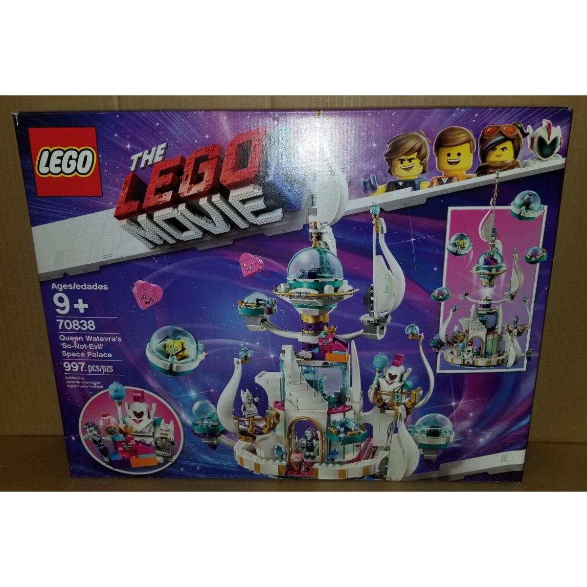 Lego Movie 2 Queen Watevra`s `so-not-evil` Space Palace 70838