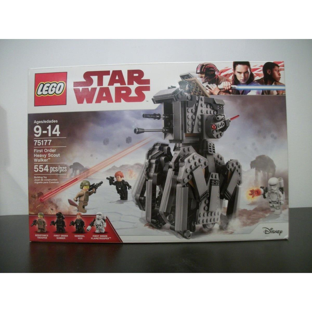 Lego Star Wars First Order Heavy Scout Walker 75177 554 Pcs