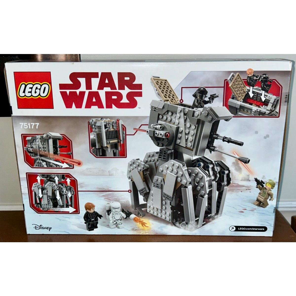 Lego Star Wars First Order Heavy Scout Walker 75177 General Hux Resistance