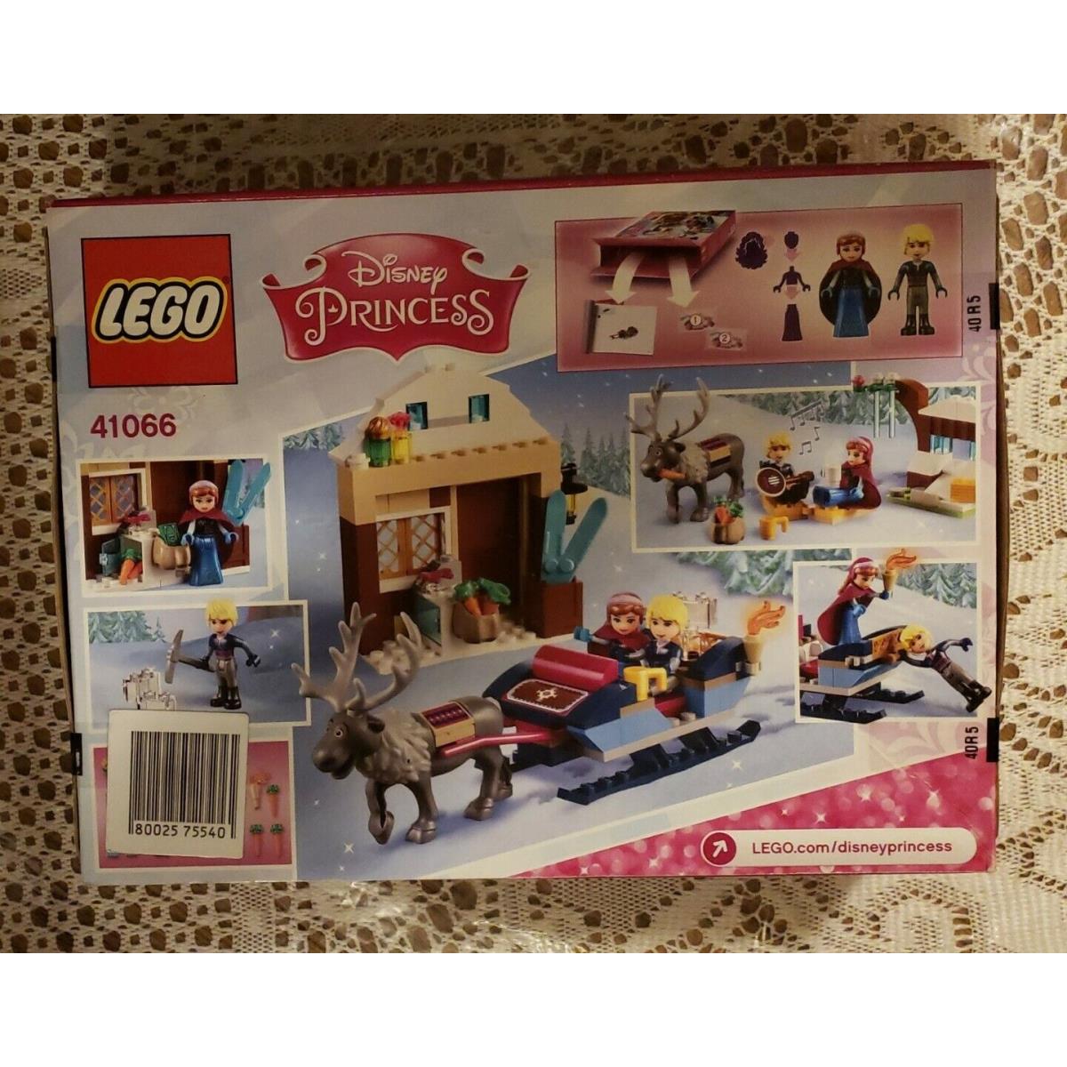 Lego Disney Princess Anna Kristoff`s Sleigh Frozen 41066 Retired