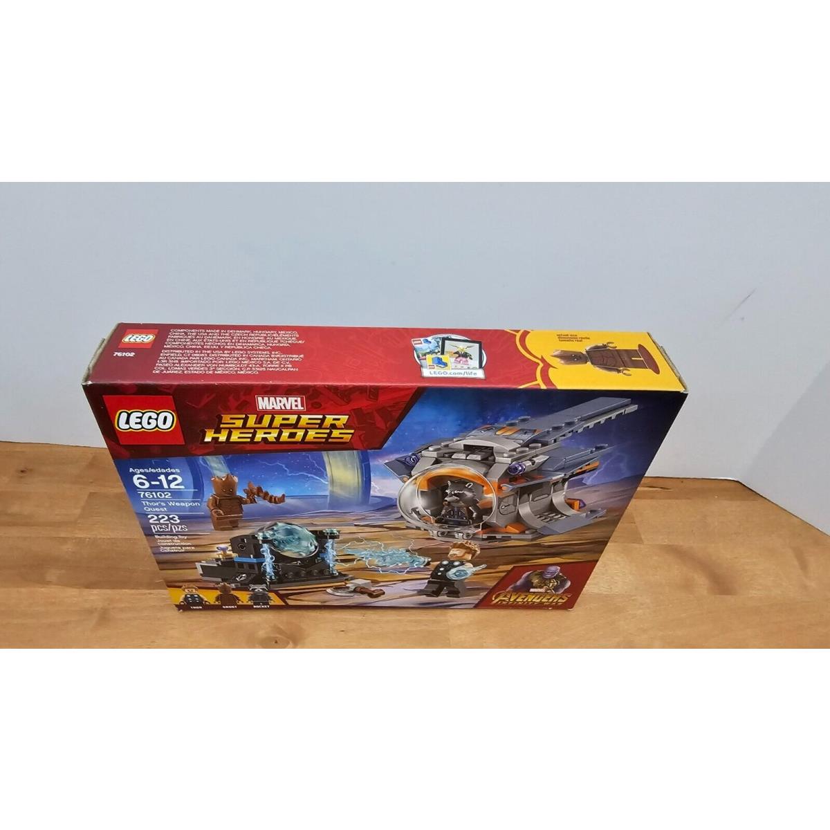 Lego Marvel Super Heroes Thor`s Weapon Quest Avengers 76102