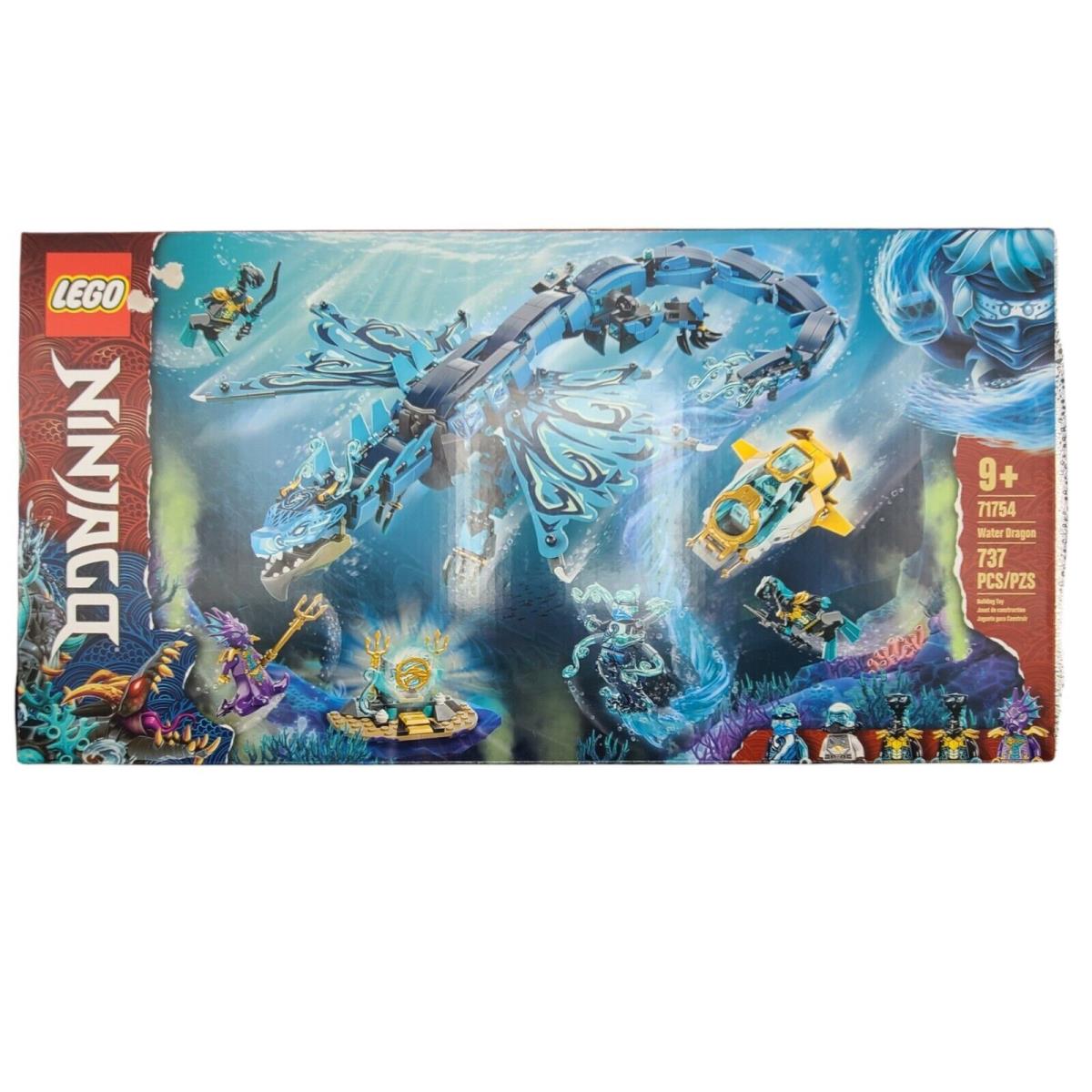 Lego Ninjago Water Dragon 71754 737 Pieces Building Brick Kit Toy