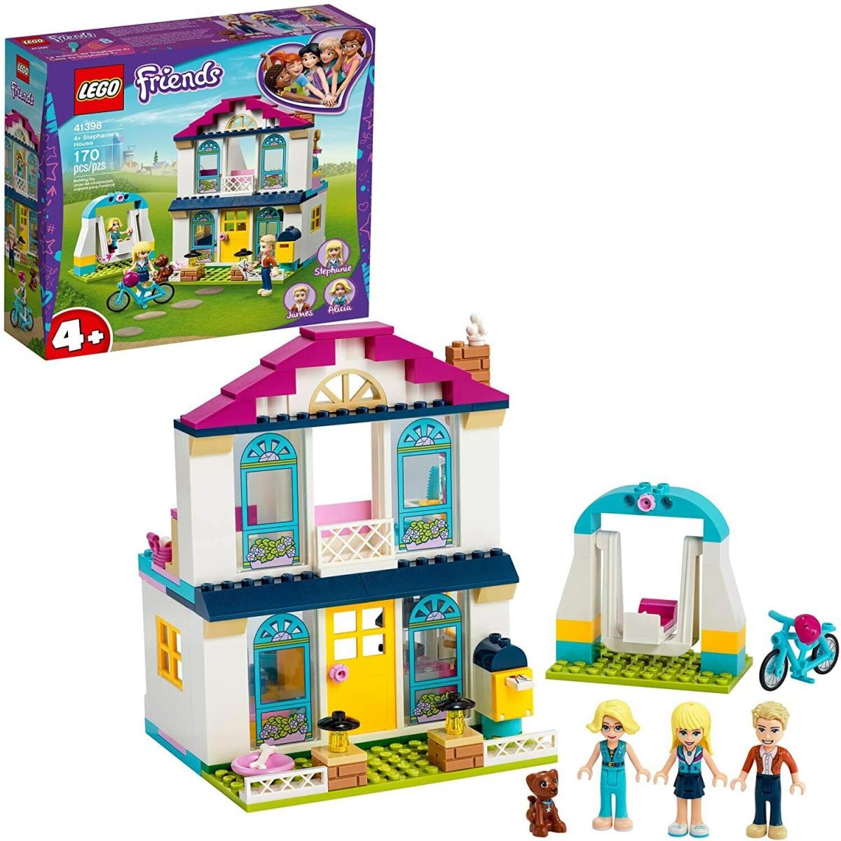 Lego Friends Stephanie`s House Building Play Set 41398