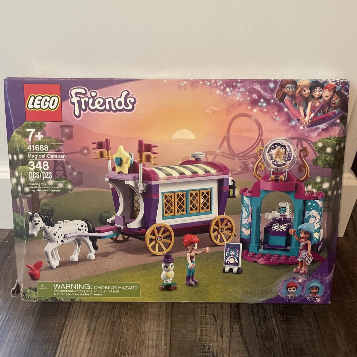 Lego Friends Magical Caravan 41688 Gift Toy Building Kit Set 348pcs Playset