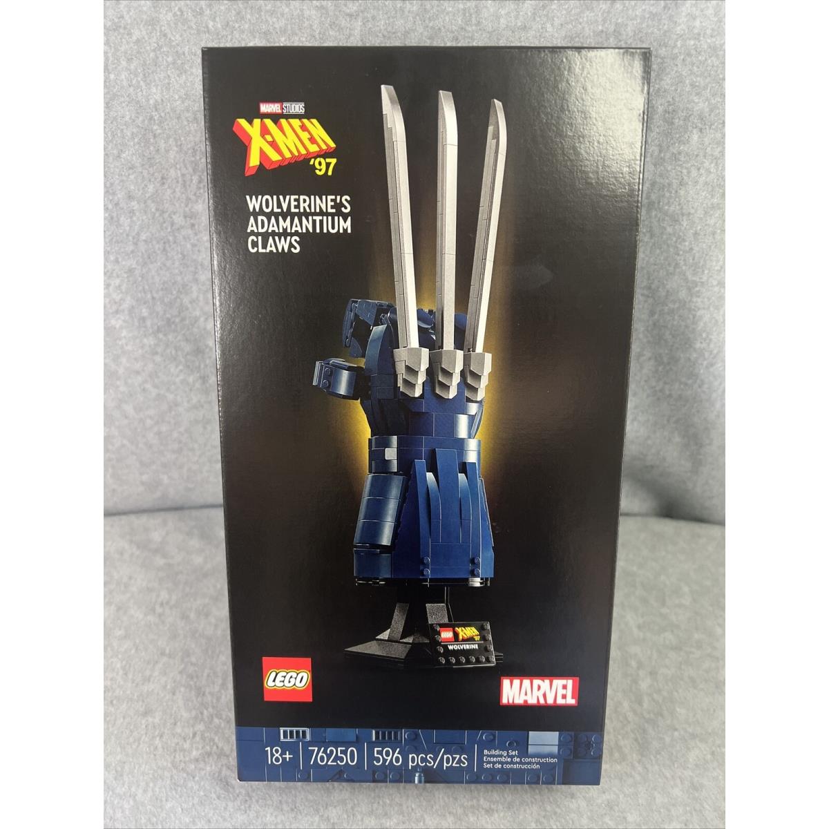 Lego Marvel Studios X-men `97 Wolverine`s Adamamtium Claws 18+ 596pcs 76250