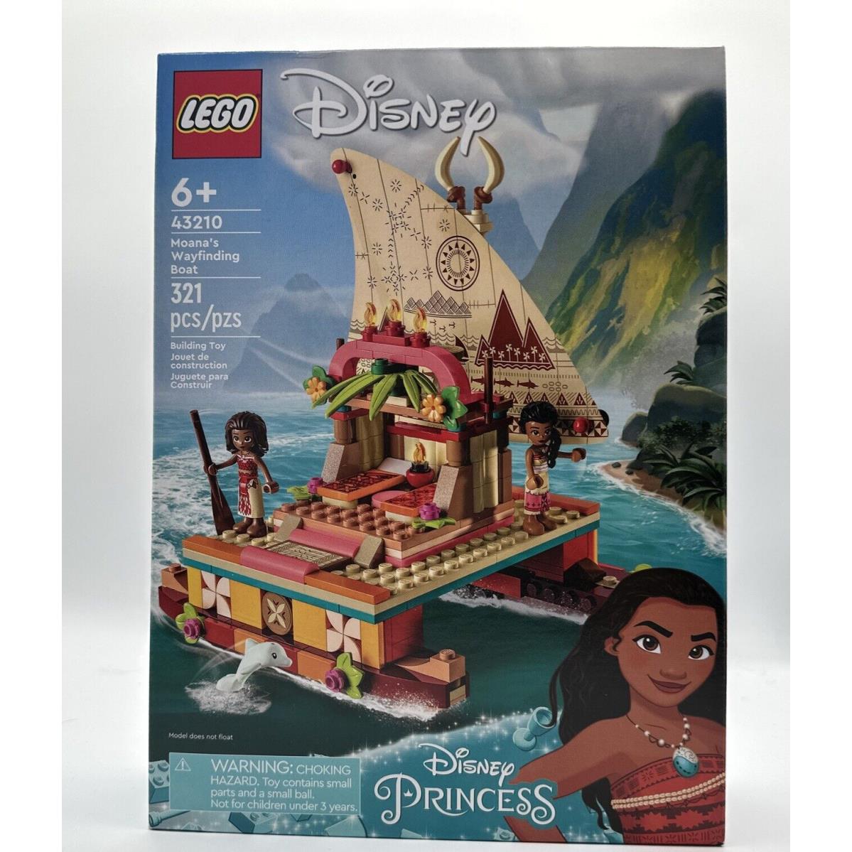 Lego Disney: Moana`s Wayfinding Boat 43210 Retired