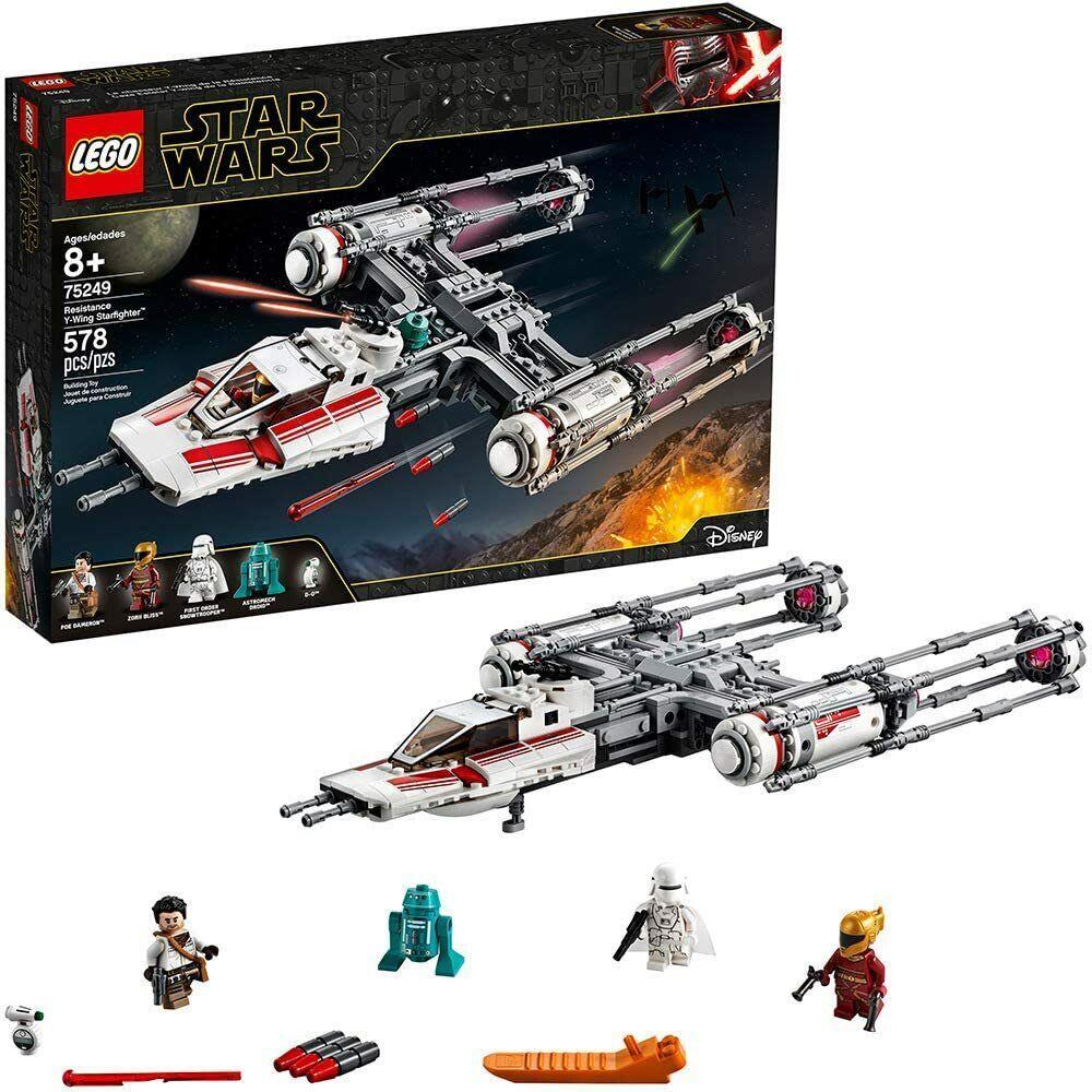 Lego Star Wars Resistance Y-wing Starfighter Building Play Set 75249