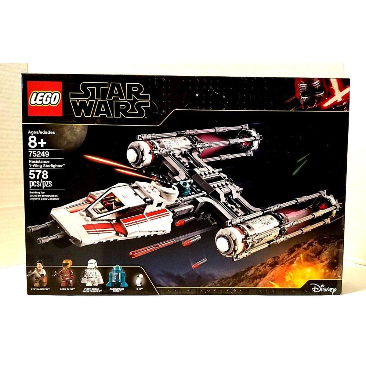 Lego Star Wars 75249 Resistance Y-wing Starfighter