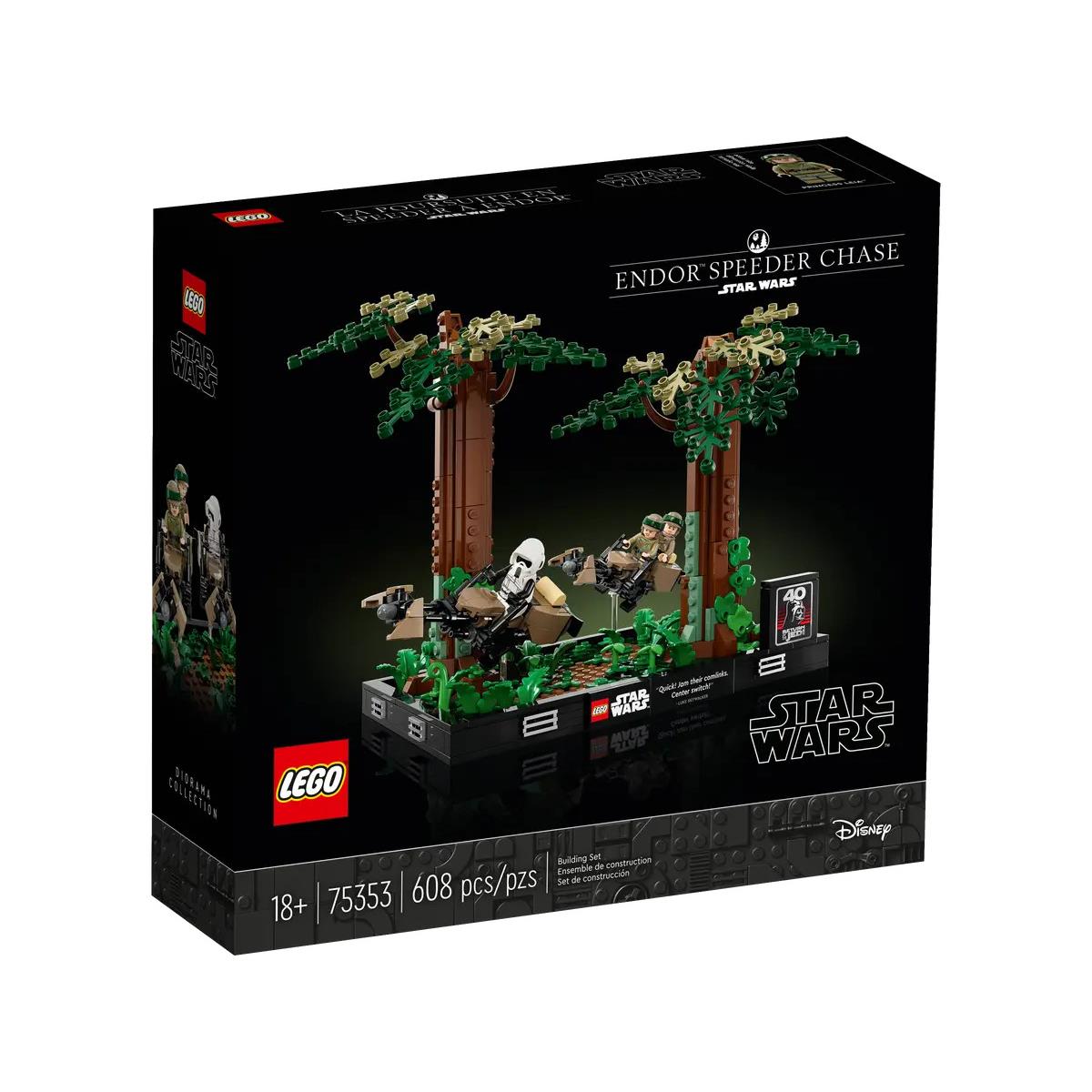 Lego Endor Speeder Chase Diorama 75353