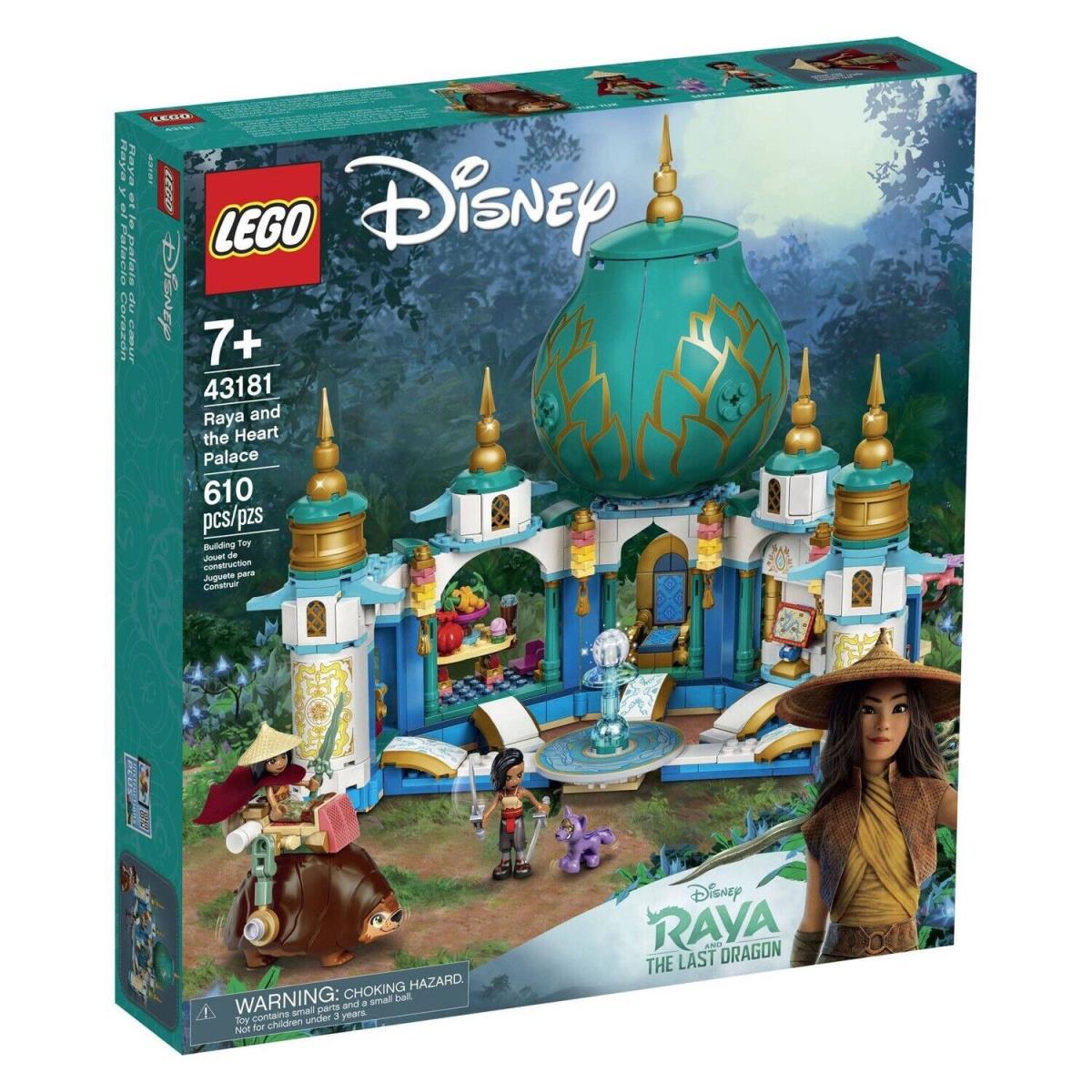 Lego Disney Princess Raya and The Heart Palace Set 43181 Retired