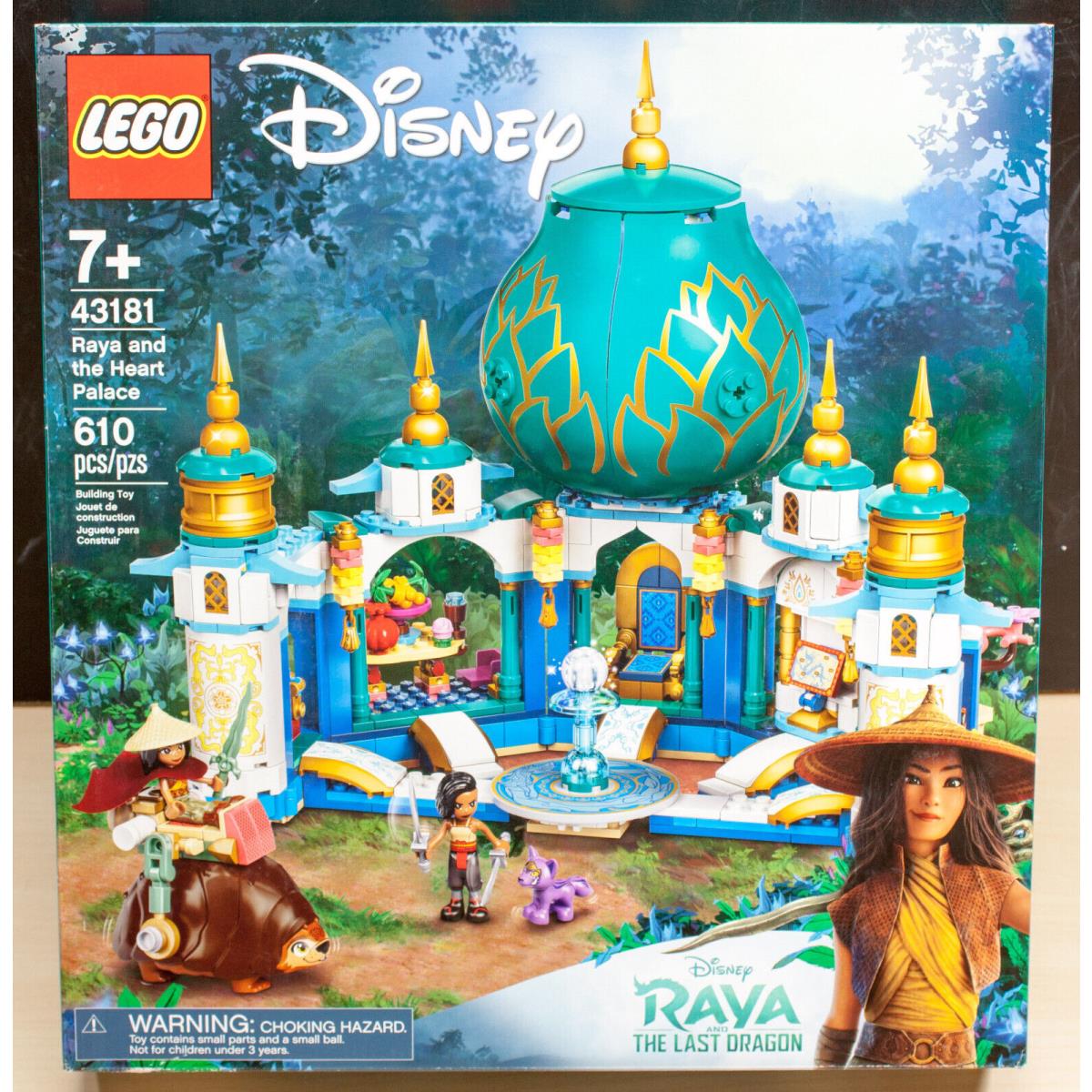 Lego Disney Raya and The Heart Palace 43181 Box