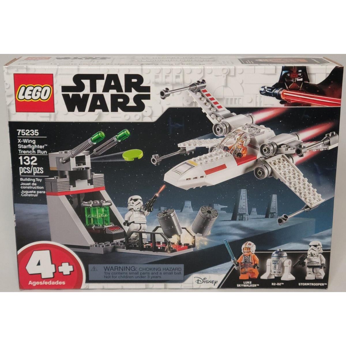Lego 75235 X-wing Starfighter Trench Run Star Wars Luke Skywalker R2-D2