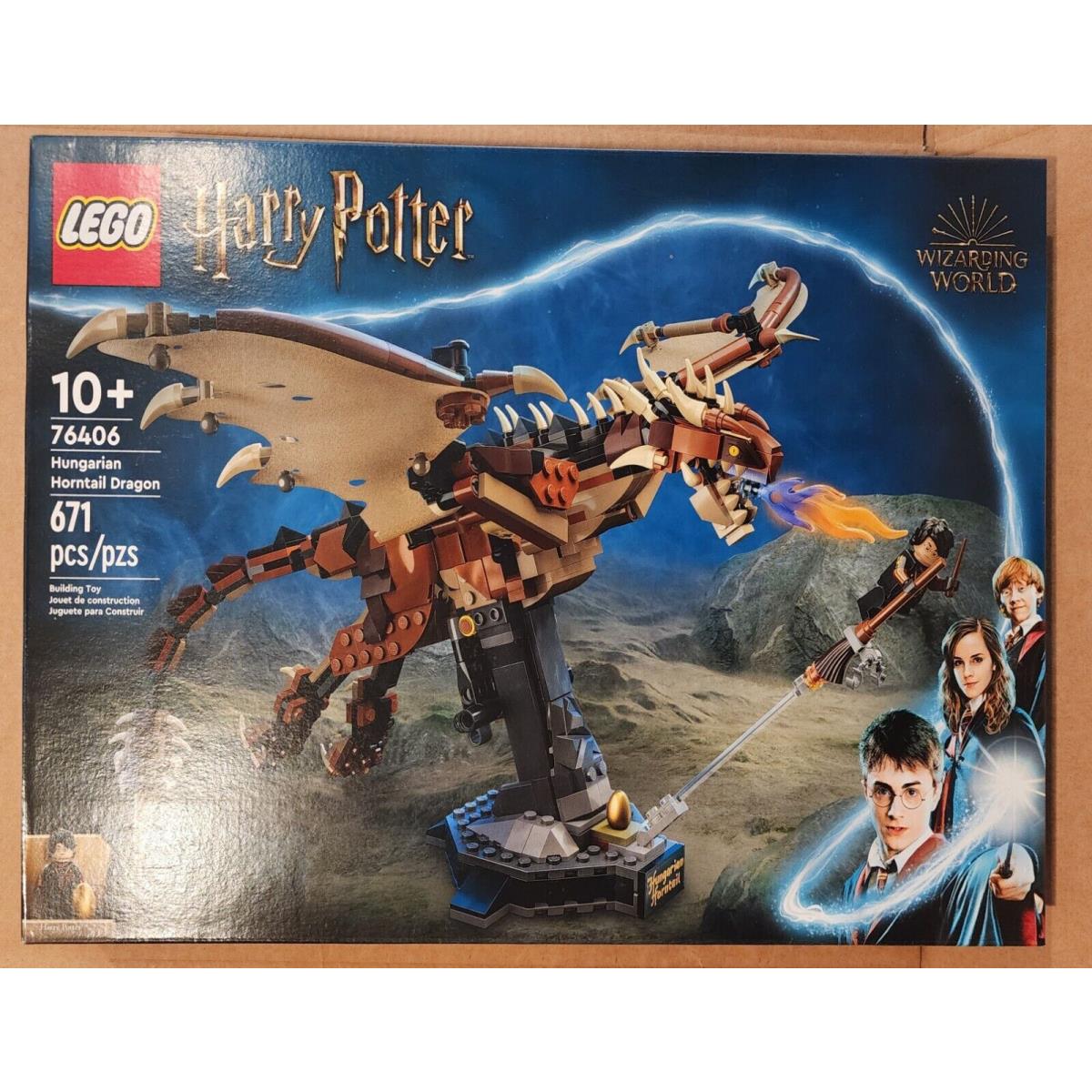 Lego 76406 Hungarian Horntail Dragon Harry Potter Goblet Of Fire