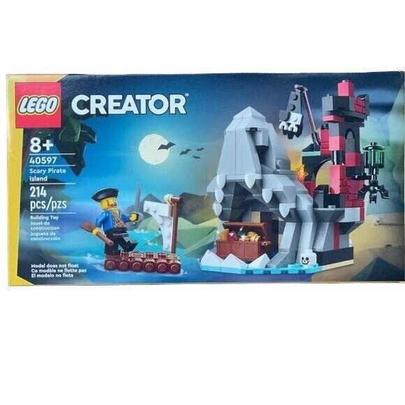 Lego Creator 40597 Scary Pirate Island Treasure Chest Raft Stocking Stuffer Gift
