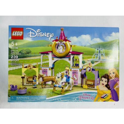 Lego Disney Princess: Belle Rapunzel`s Royal Stables Set 43195