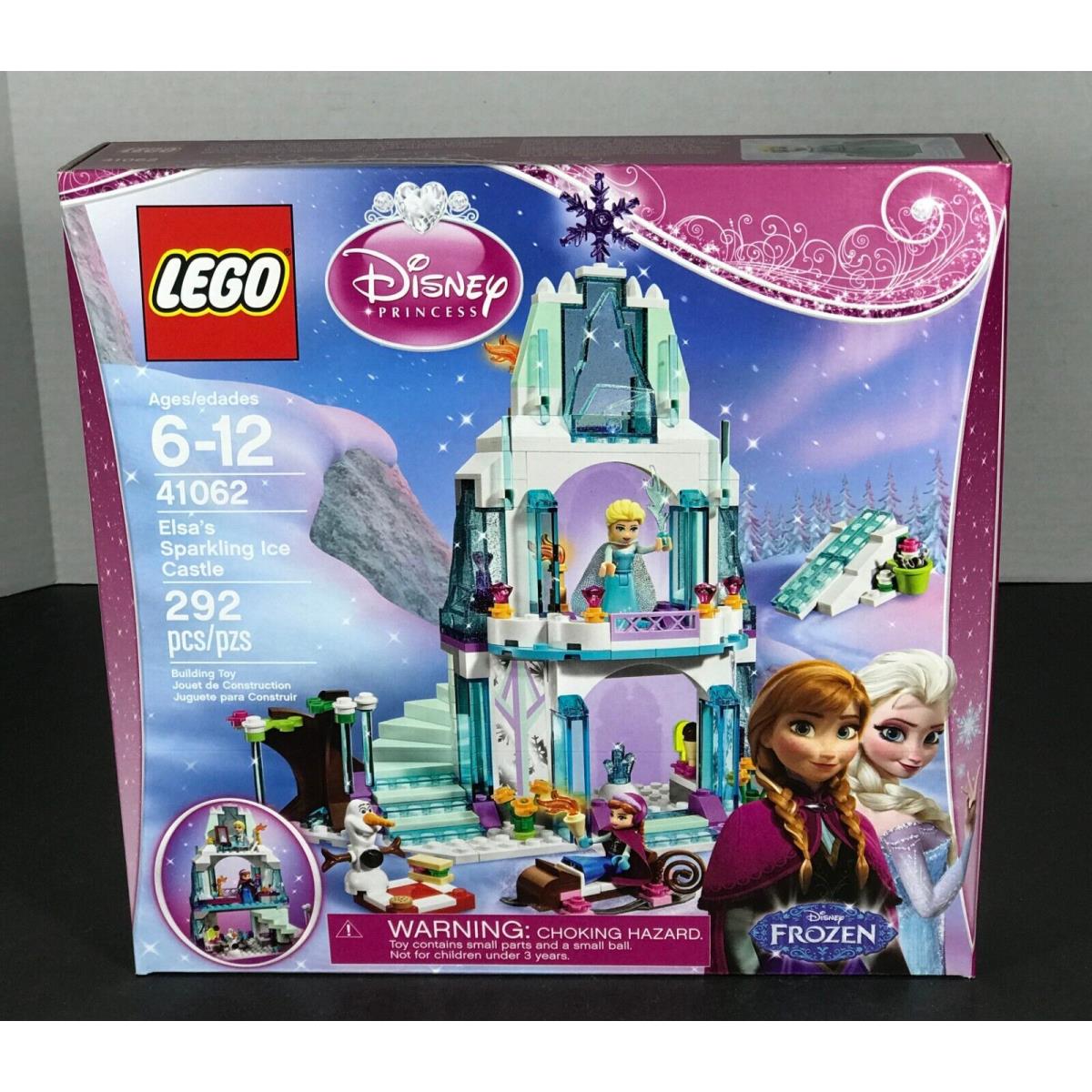 Lego Disney Elsa`s Sparkling Ice Castle 41062 Palace Anna Olaf Frozen