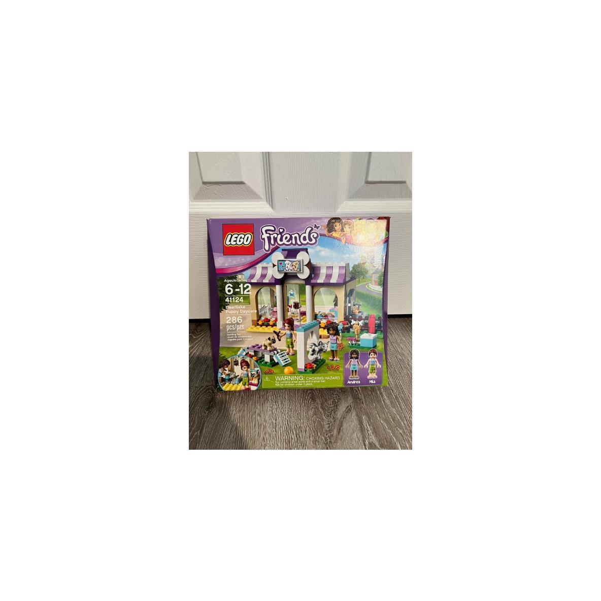 Lego Friends Heartlake Puppy Daycare 41124 Building Kit 286 Pcs Retired Set