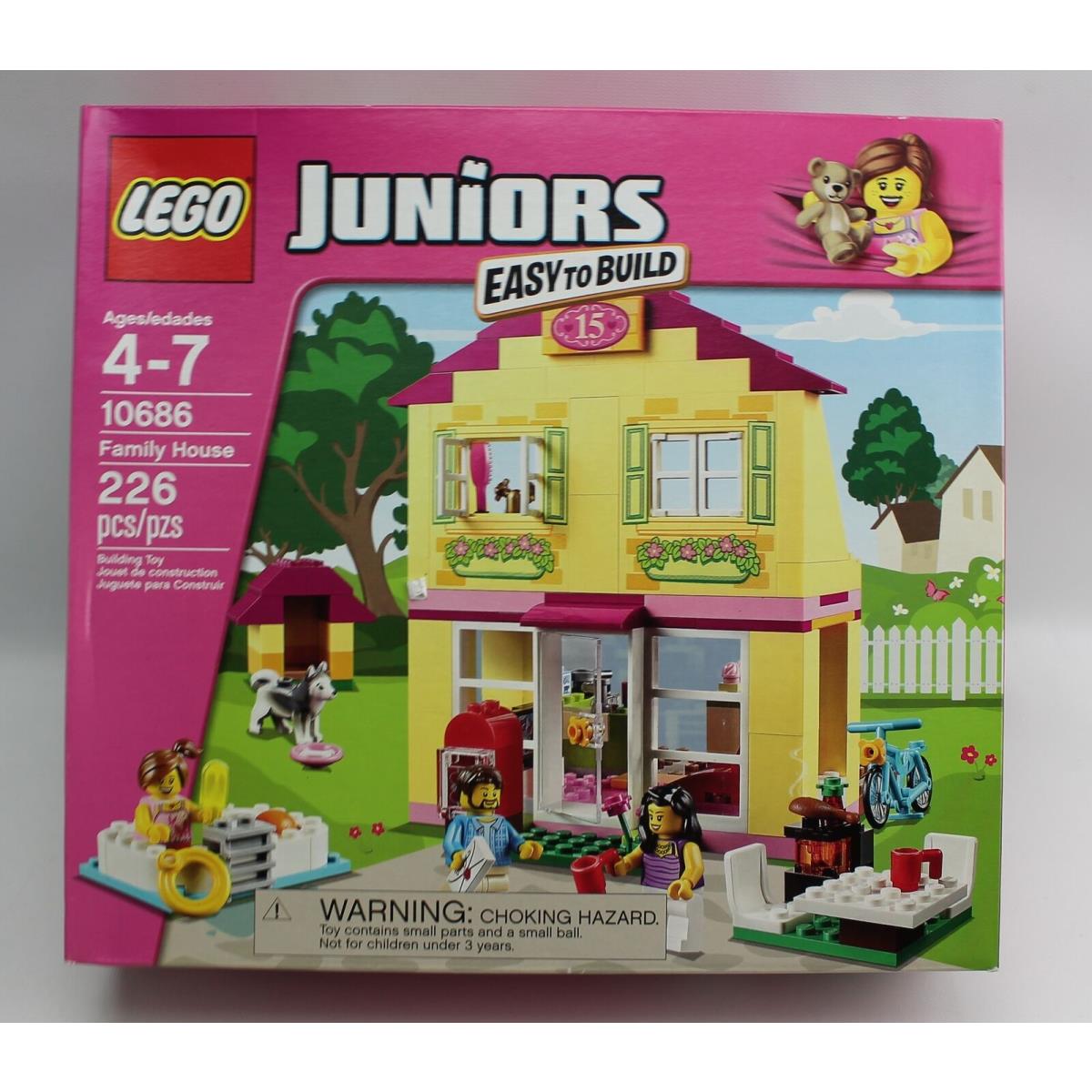 Lego Juniors Easy To Build Family House Set 10686