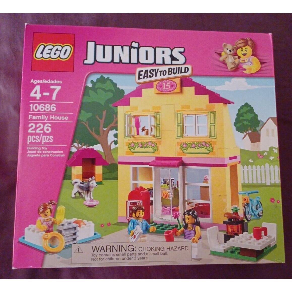 Lego Juniors Family House Set 10686 Easy To Build Retired