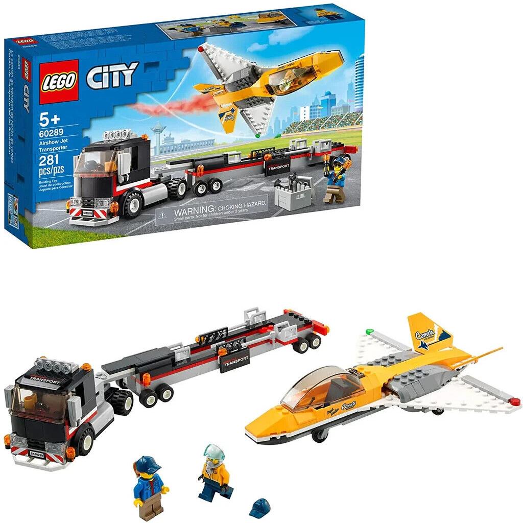 Lego City Airshow Jet Transporter 60289