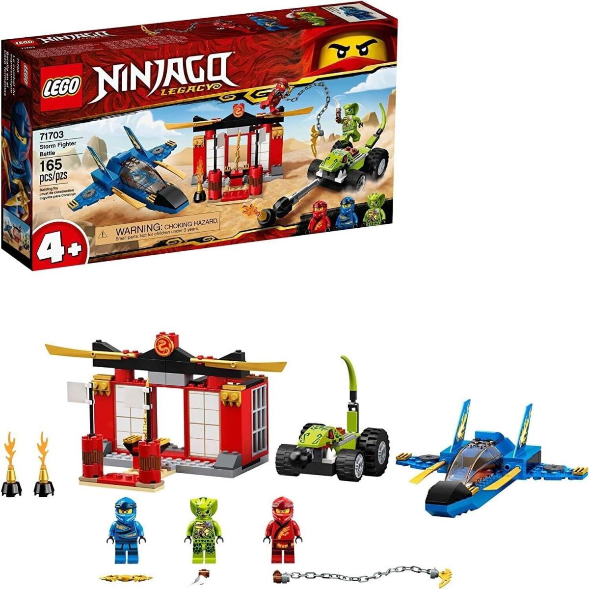 Lego Storm Fighter Battle 71703 Ninjago Minifigure Building Set