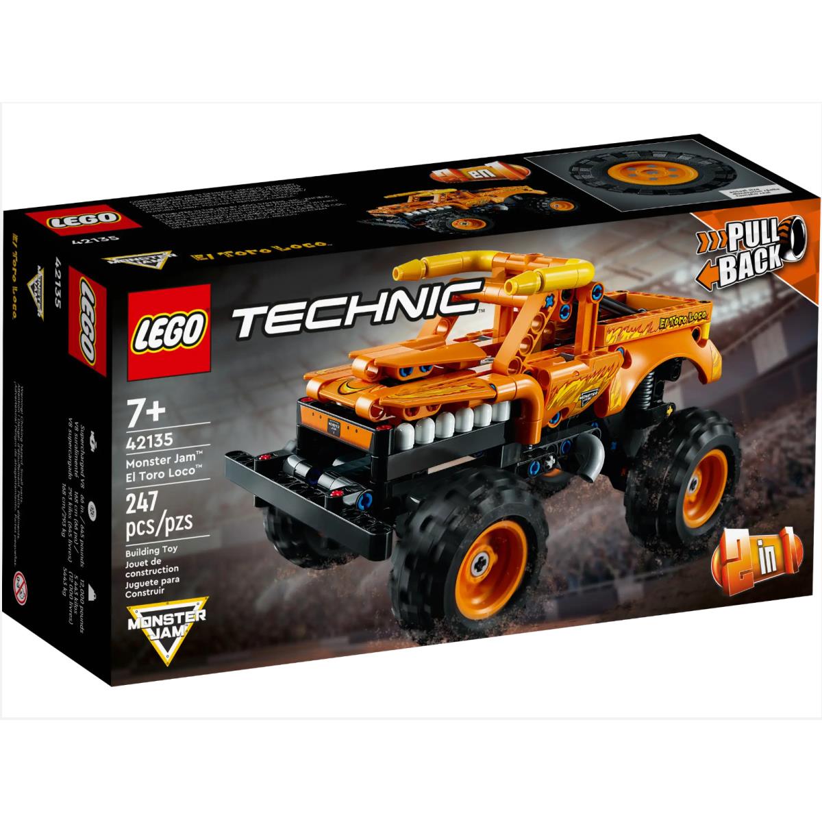 Lego Technic Monster Jam El Toro Loco Monster Truck 42135-Immediate Shipping