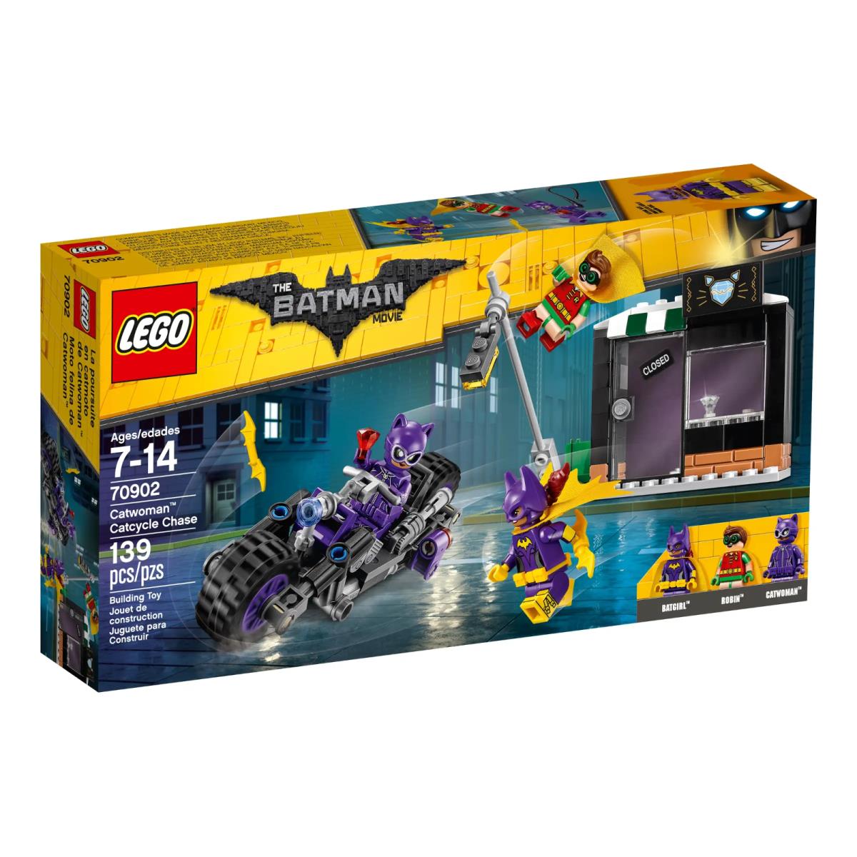 Lego The Batman Movie 70902 Catwoman Catcycle Chase