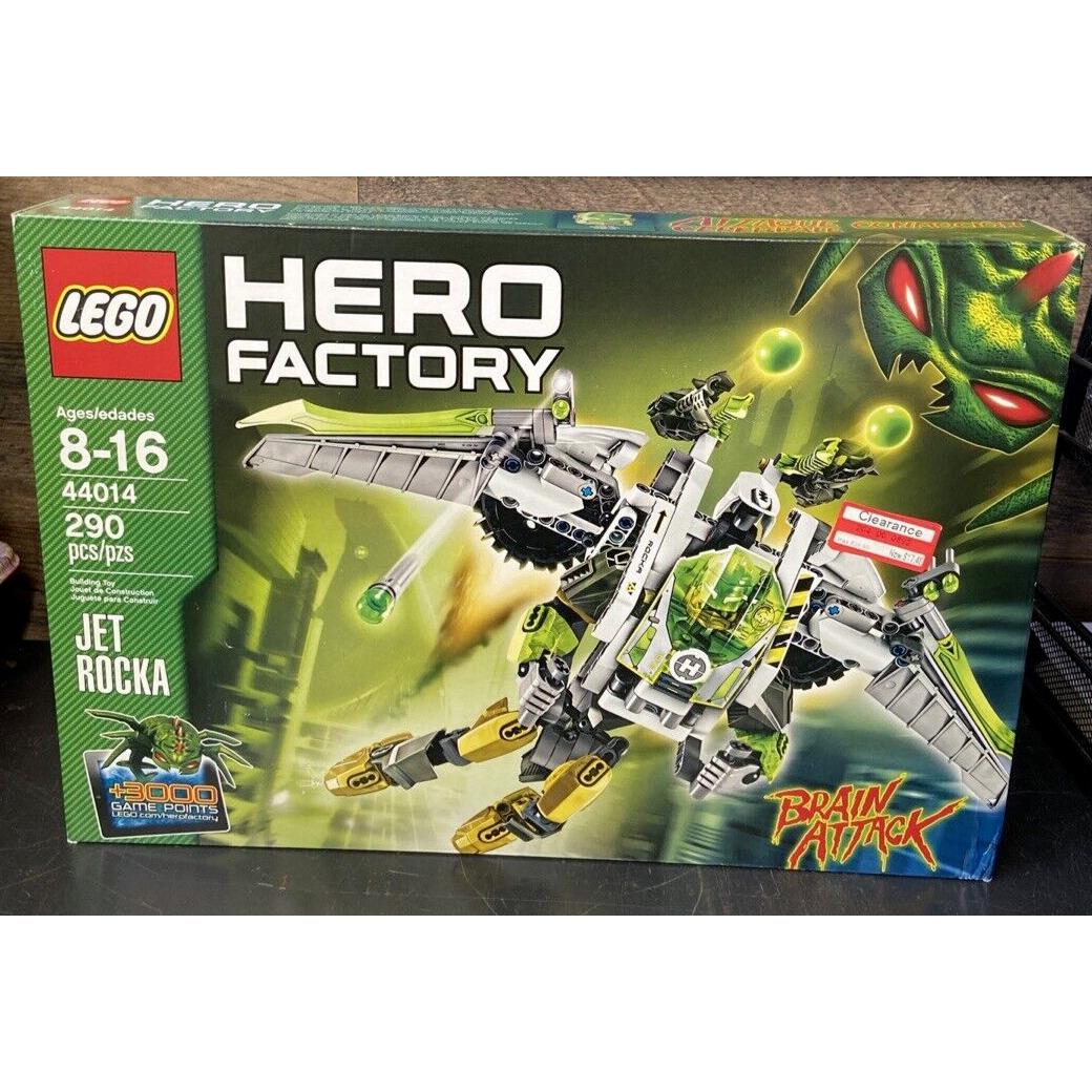 Lego 44014 Hero Factory Jet Rocka 290PCS MO12971