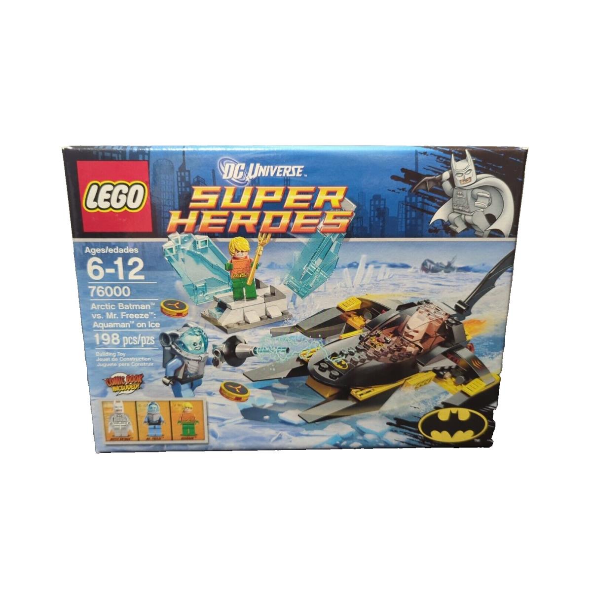 Lego 76000 Arctic Batman Vs. Mr. Freeze: Aquaman on Ice DC - Aqua