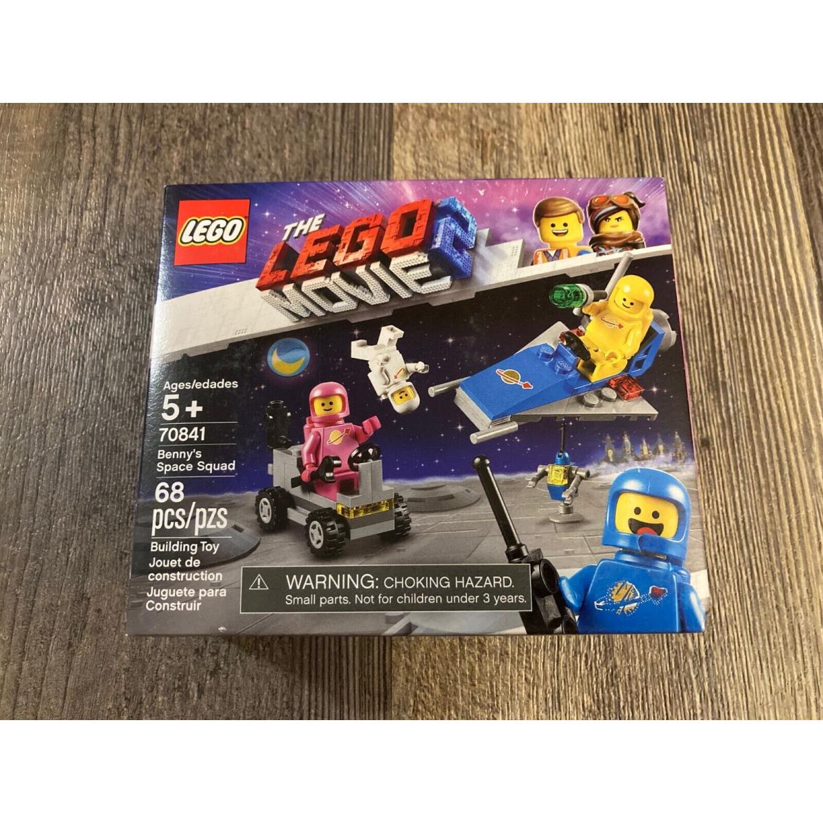 Lego Benny`s Space Squad 70841 Set Box Classic Space 4x Minifig Pink