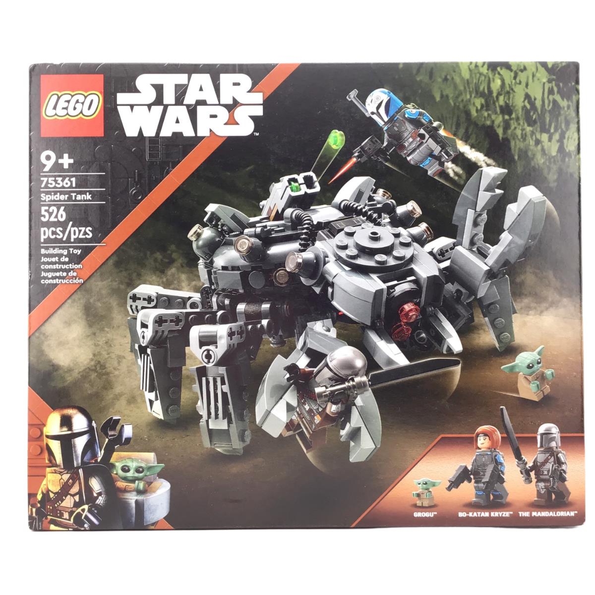 Lego Disney Star Wars The Mandalorian 75361 Spider Tank