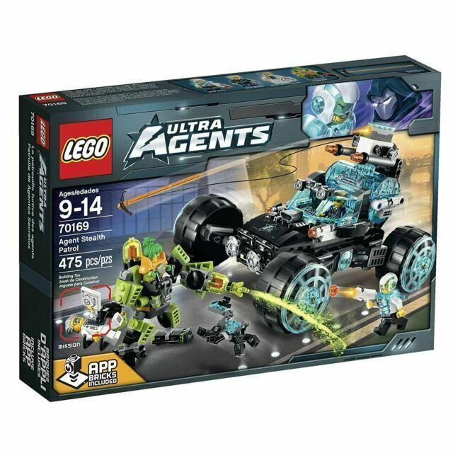 Lego Ultra Agents: Agent Stealth Patrol Retired Set 70169 Retired