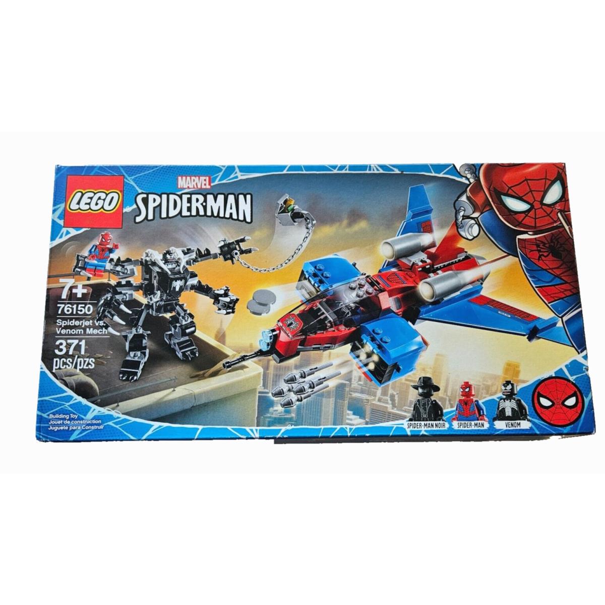 Lego Marvel Spider-man 76150 Spiderjet Vs. Venom Mech