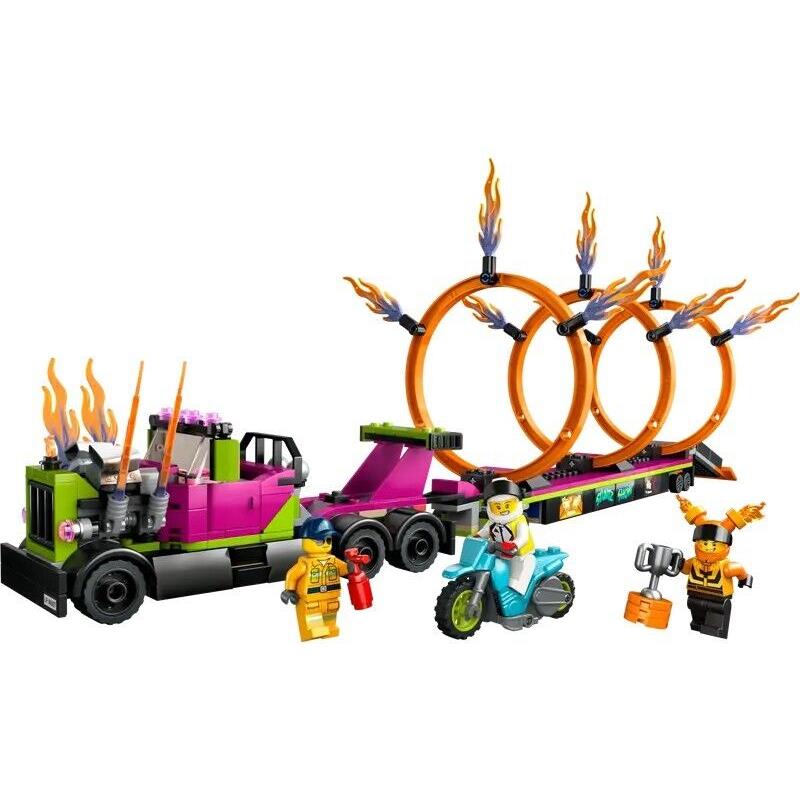 Lego City Stuntz Stunt Truck Ring of Fire Set 60357 See Details