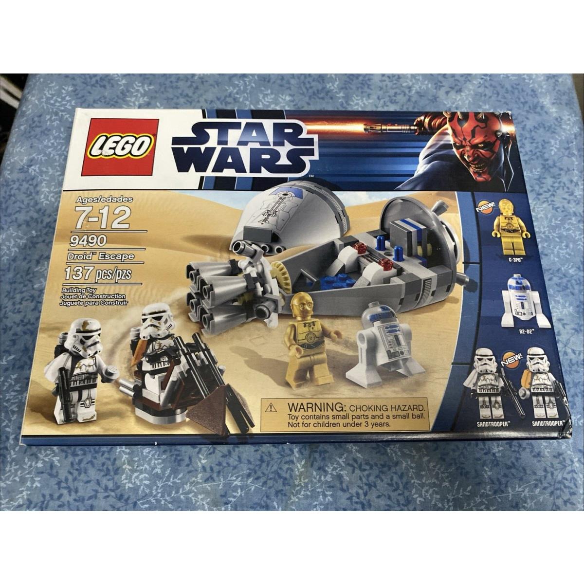 Lego Star Wars: Droid Escape Star Wars 9490 Retired