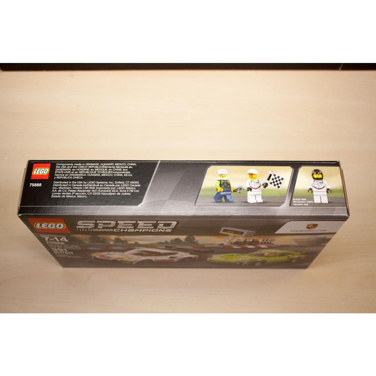 Lego Speed Champions Porsche 911 Rsr and 911 Turbo 3.0 75888 Box
