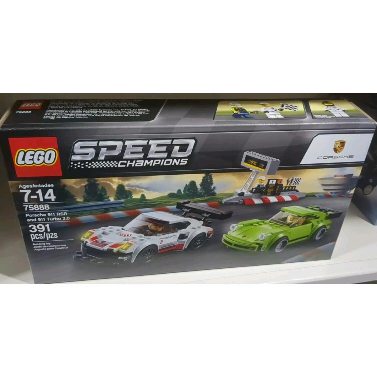 Lego Speed Champions: Porsche 911 Rsr and 911 Turbo 3.0 75888