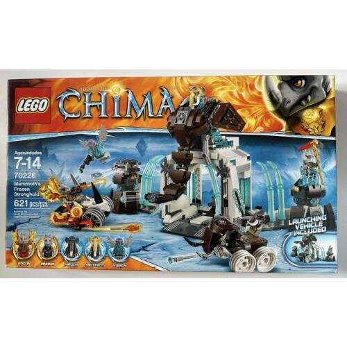 Lego 70226 Legends of Chima Mammoth`s Frozen Stronghold Box
