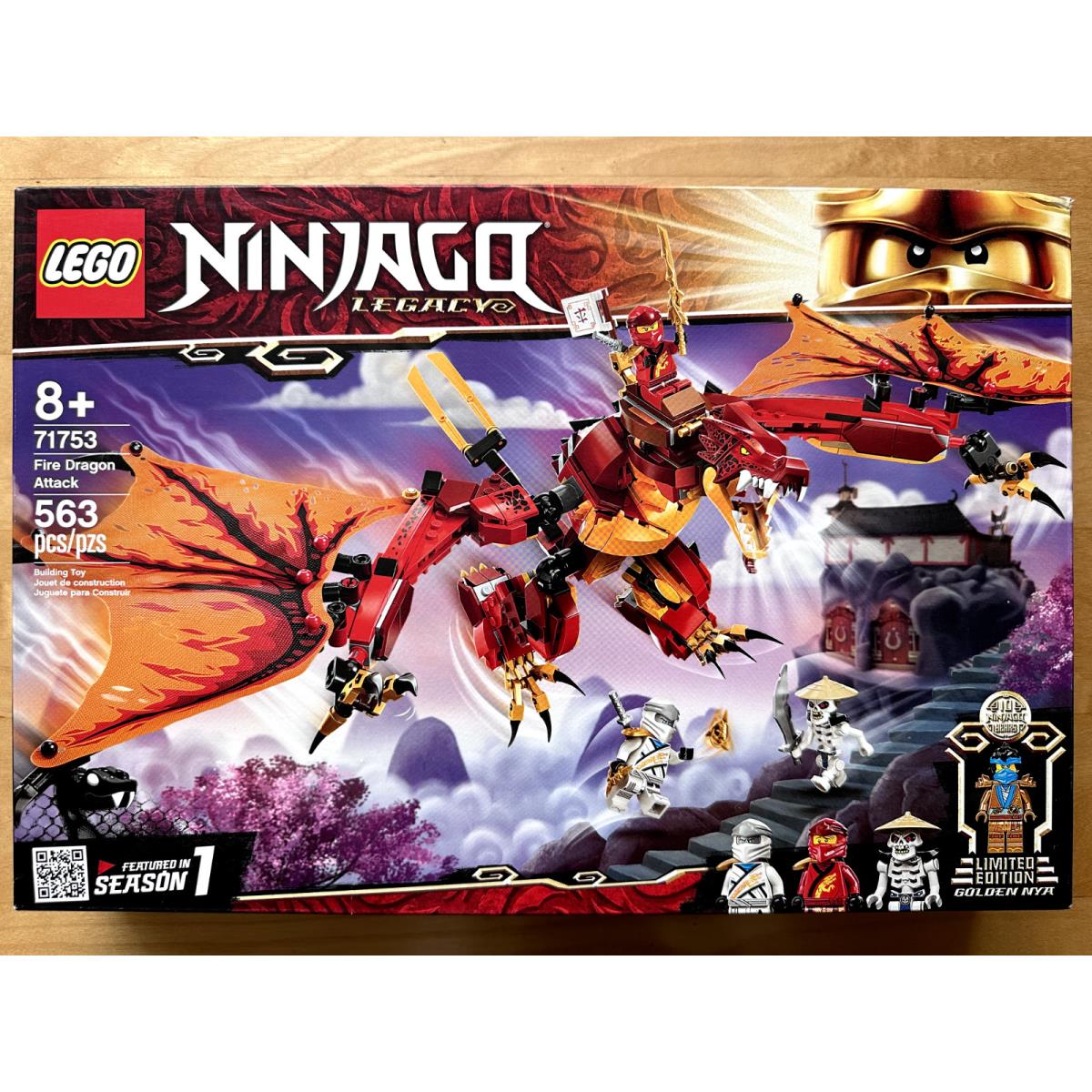 Lego Ninjago 71753 Fire Dragon Attack Nisb