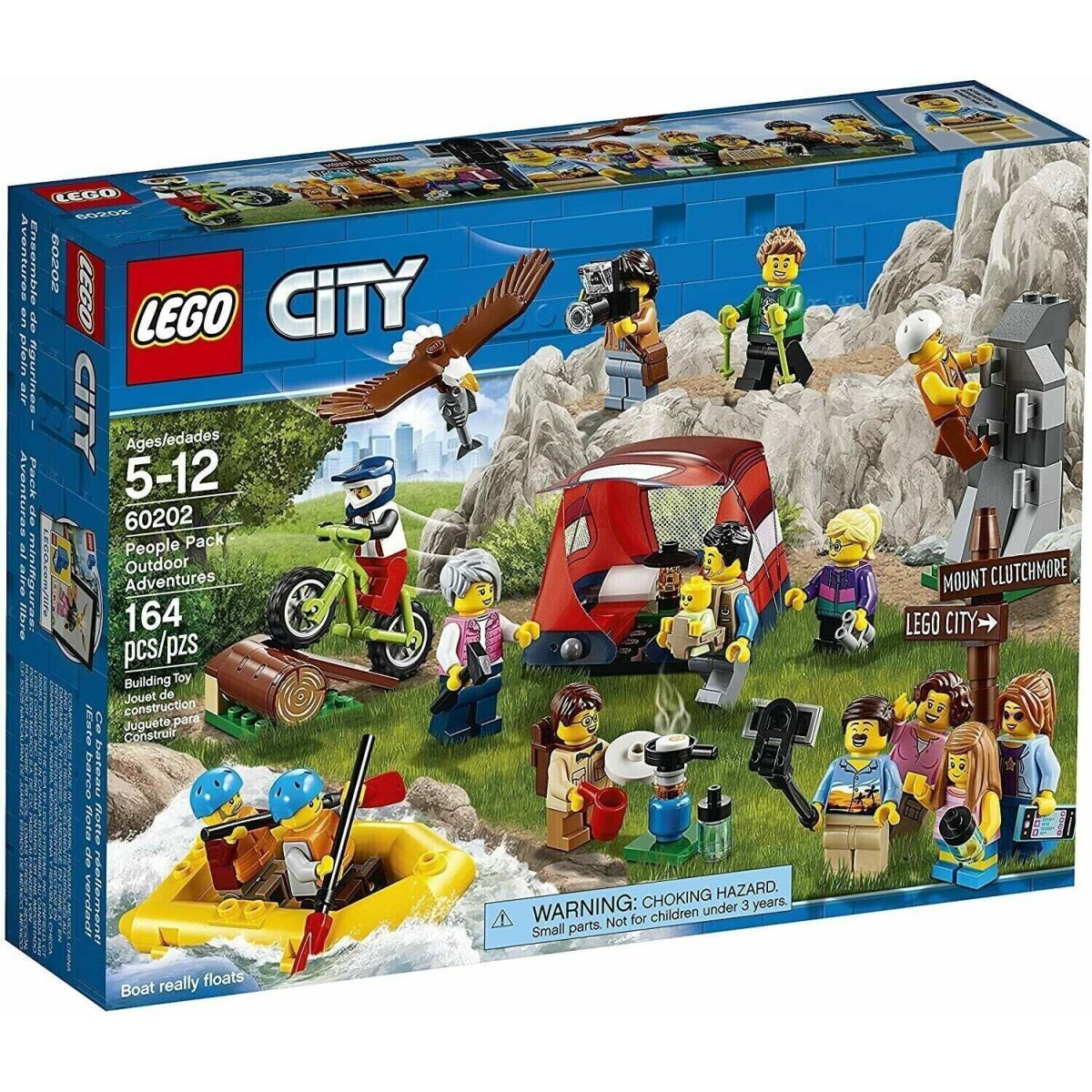 Lego City 60202 People Pack - Outdoor Adventures Building Set 164 Pcs