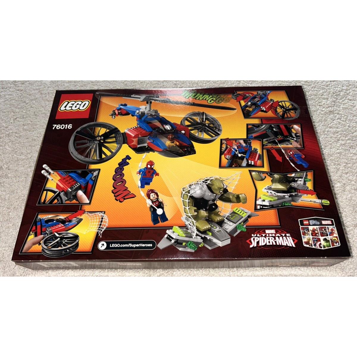 Marvel Super Heroes Lego - 76016 Spider-helicopter Rescue