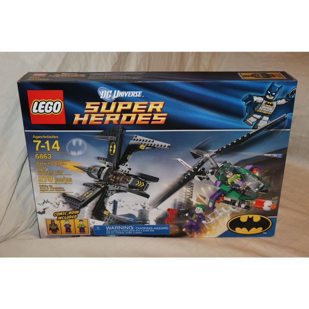 Lego DC Comics Super Heroes: Batwing Battle Over Gotham City 6863