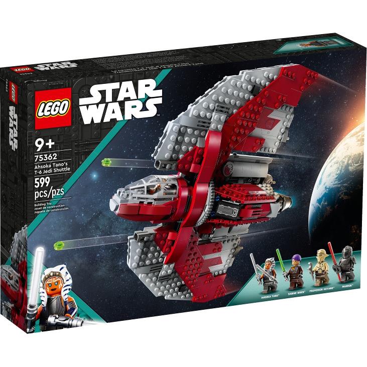 Lego 75362 Star Wars Ahsoka Tano s T-6 Jedi Shuttle Building Toy Age 9+ Set -new