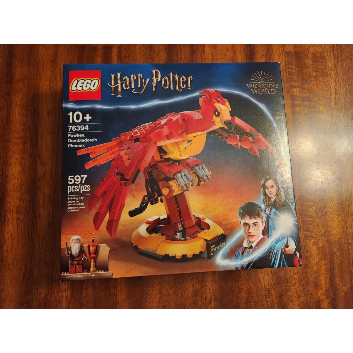 Lego Harry Potter 76394 Fawkes Dumbledore s Phoenix Nisb Excellent Cond Free SH