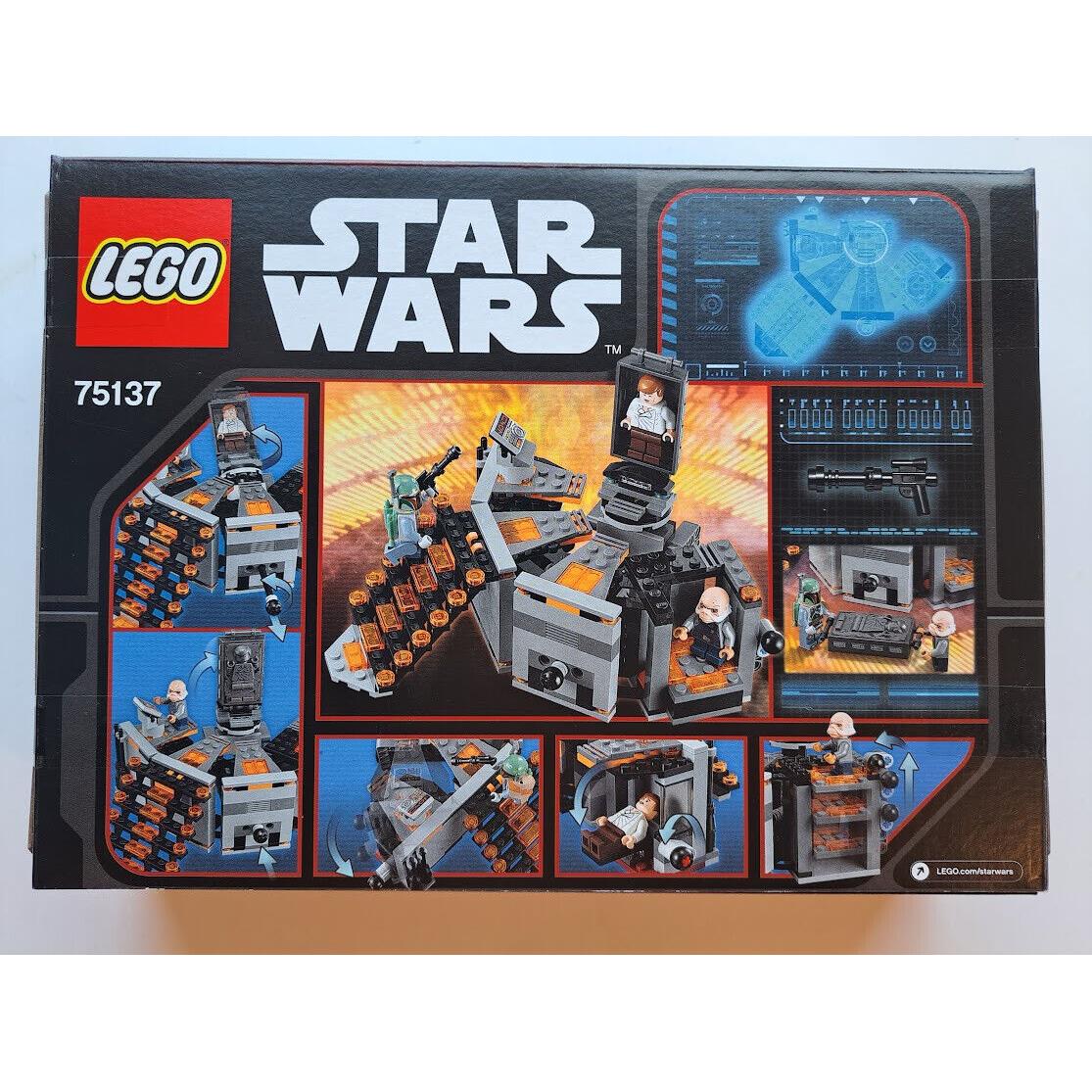 Lego Star Wars Carbon-freezing Chamber 75137 2016 Mint Mimb