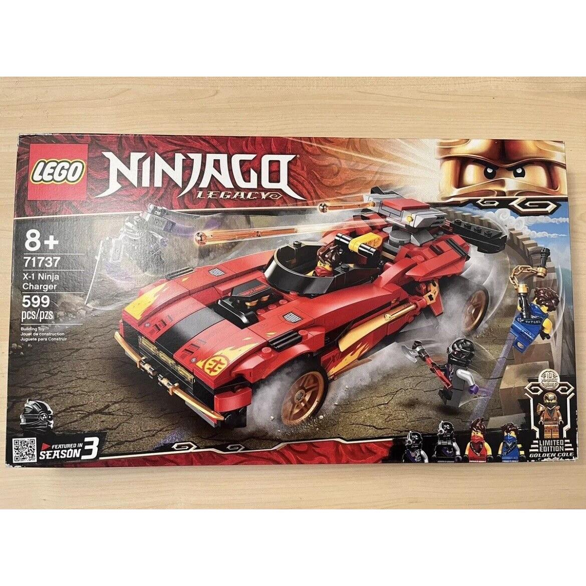 Lego Ninjago Legacy 71737 X-1 Ninja Charger 599 Pcs