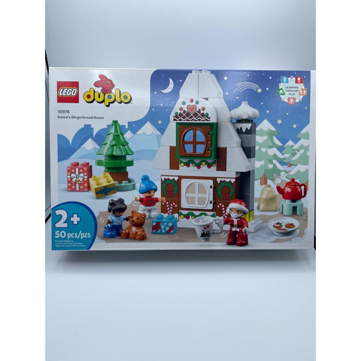 Lego Duplo Santa`s Gingerbread House 10976 Christmas Building Kit 50 Pieces