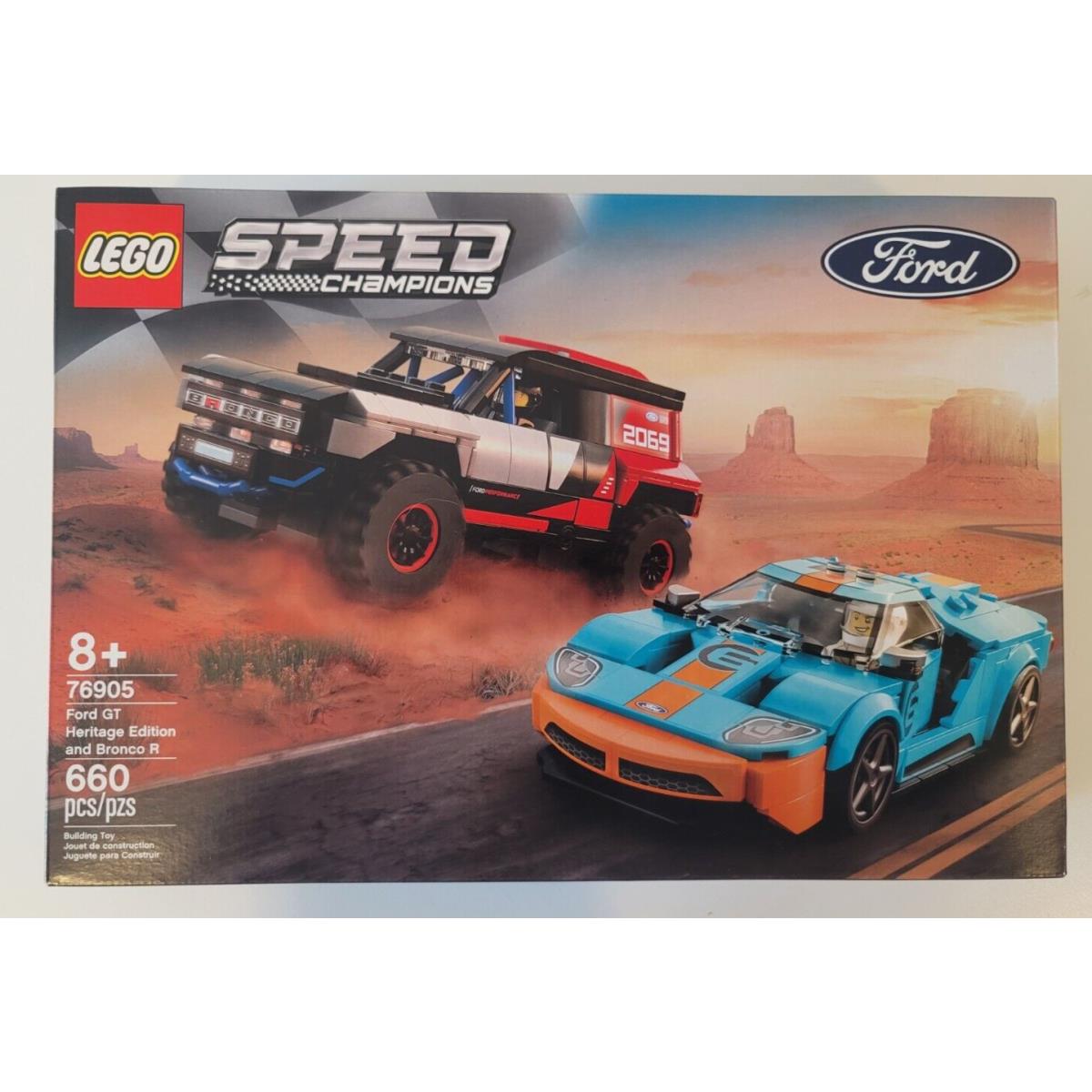 Lego Speed Champions 76905 Ford GT Heritage Edition Bronco R