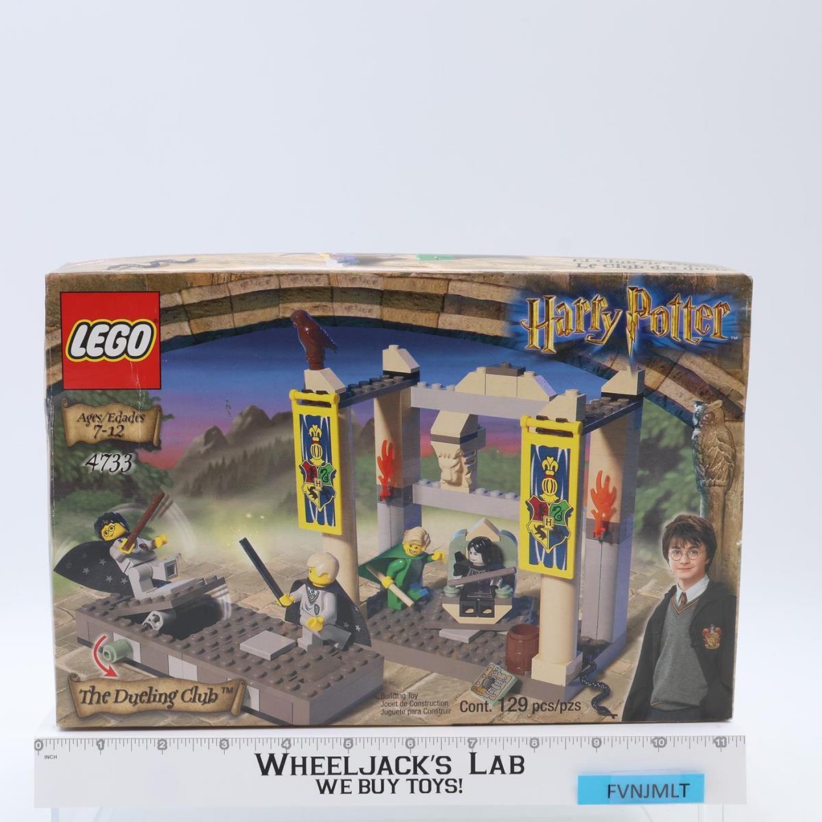 Lego 4733 The Dueling Club Harry Potter Draco Malfoy 2002 Lego Misb